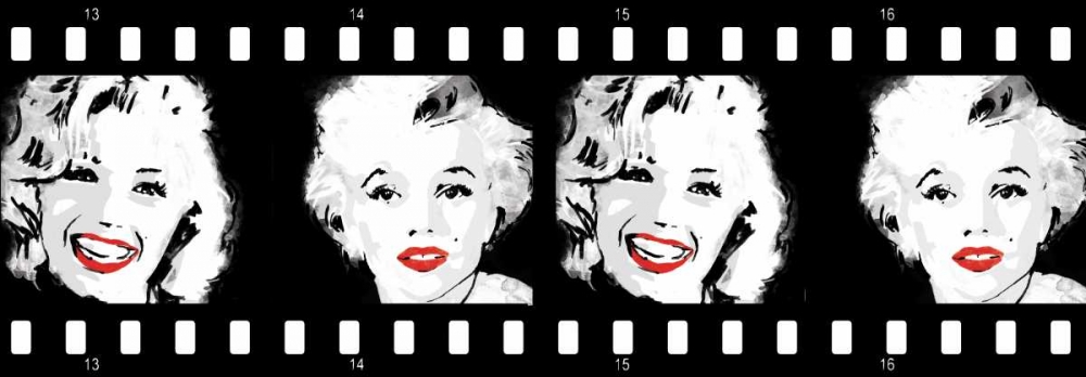 Monroe Strip 4 art print by Enrique Rodriquez Jr. for $57.95 CAD
