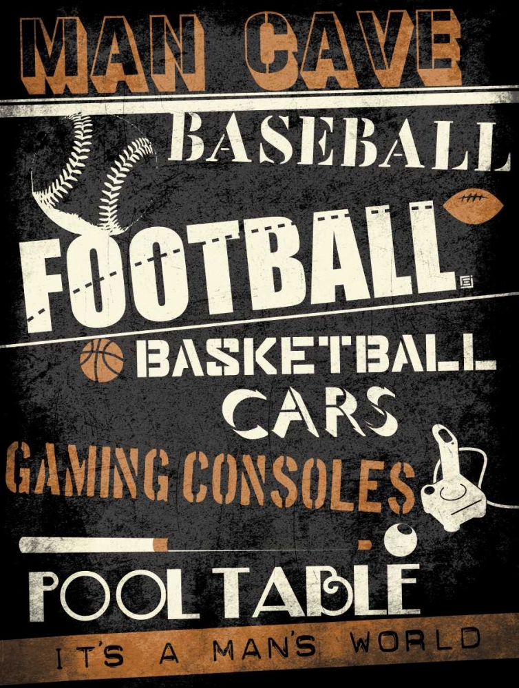 ManCave No Pong art print by Enrique Rodriquez Jr. for $57.95 CAD