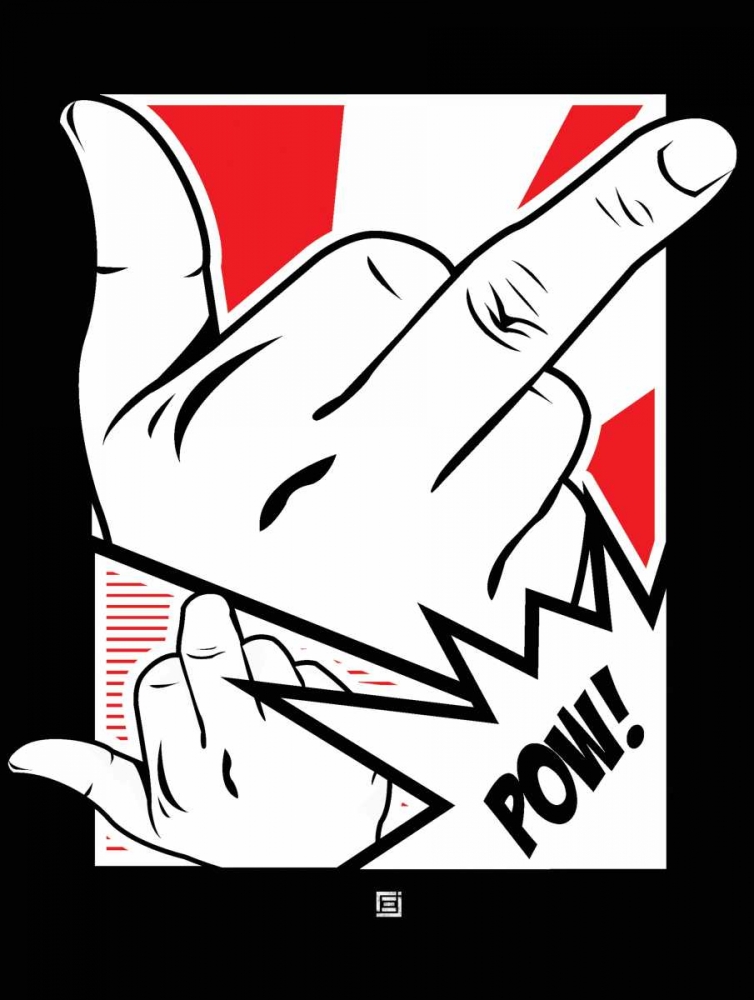 POW! art print by Enrique Rodriquez Jr. for $57.95 CAD