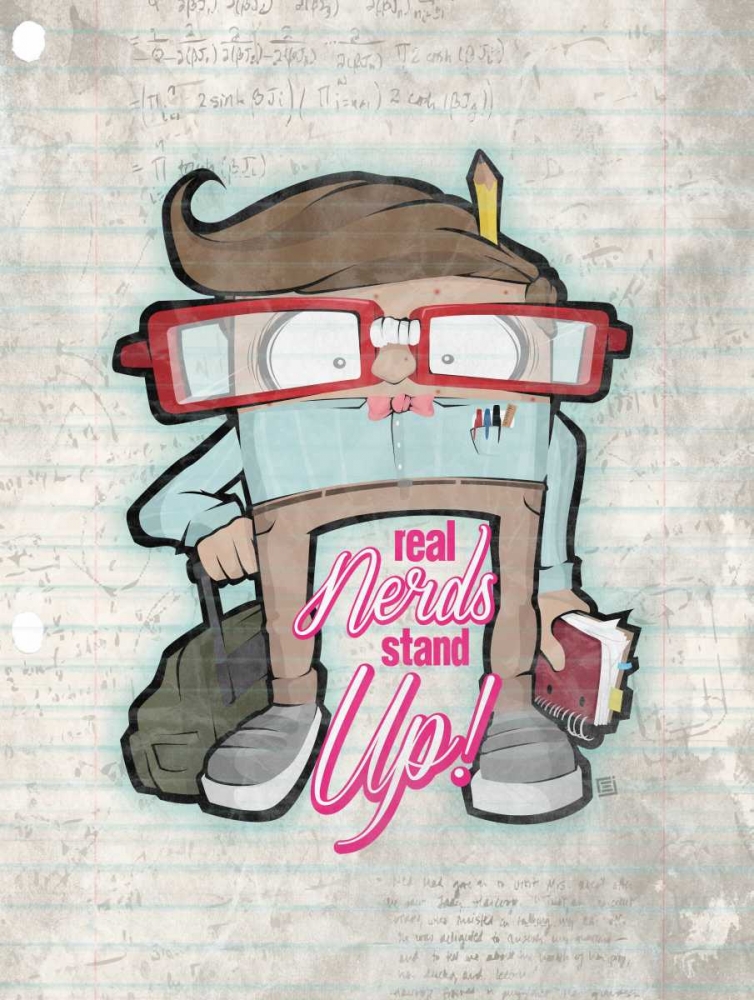 Real Nerds art print by Enrique Rodriquez Jr. for $57.95 CAD
