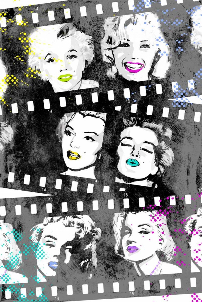 Monroe Strip 5 art print by Enrique Rodriquez Jr. for $57.95 CAD