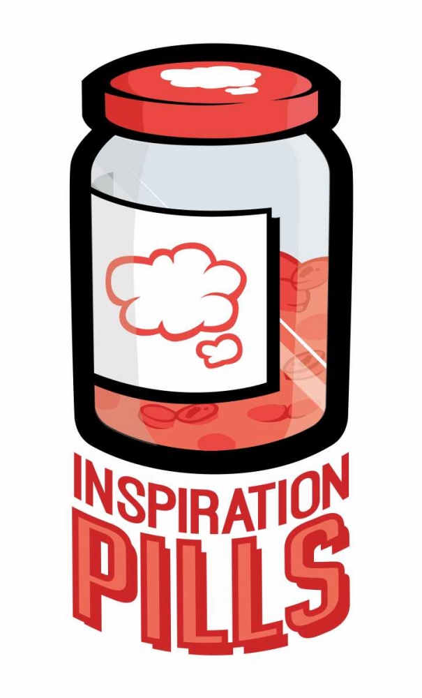 Inspiration Pills art print by Enrique Rodriquez Jr. for $57.95 CAD