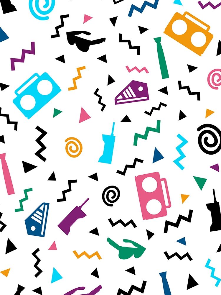 Hip Pop Pattern art print by Enrique Rodriquez Jr. for $57.95 CAD