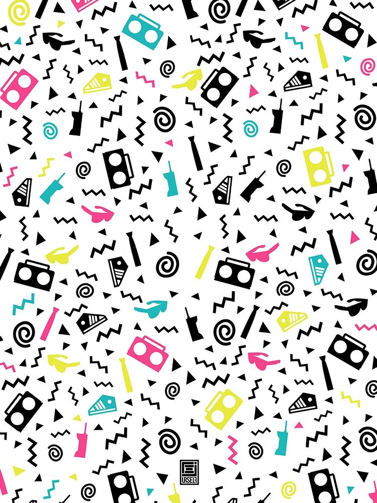 Nineties Party art print by Enrique Rodriquez Jr. for $57.95 CAD