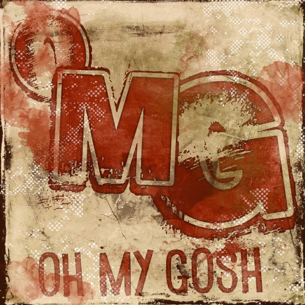 OMG B art print by Enrique Rodriquez Jr. for $57.95 CAD