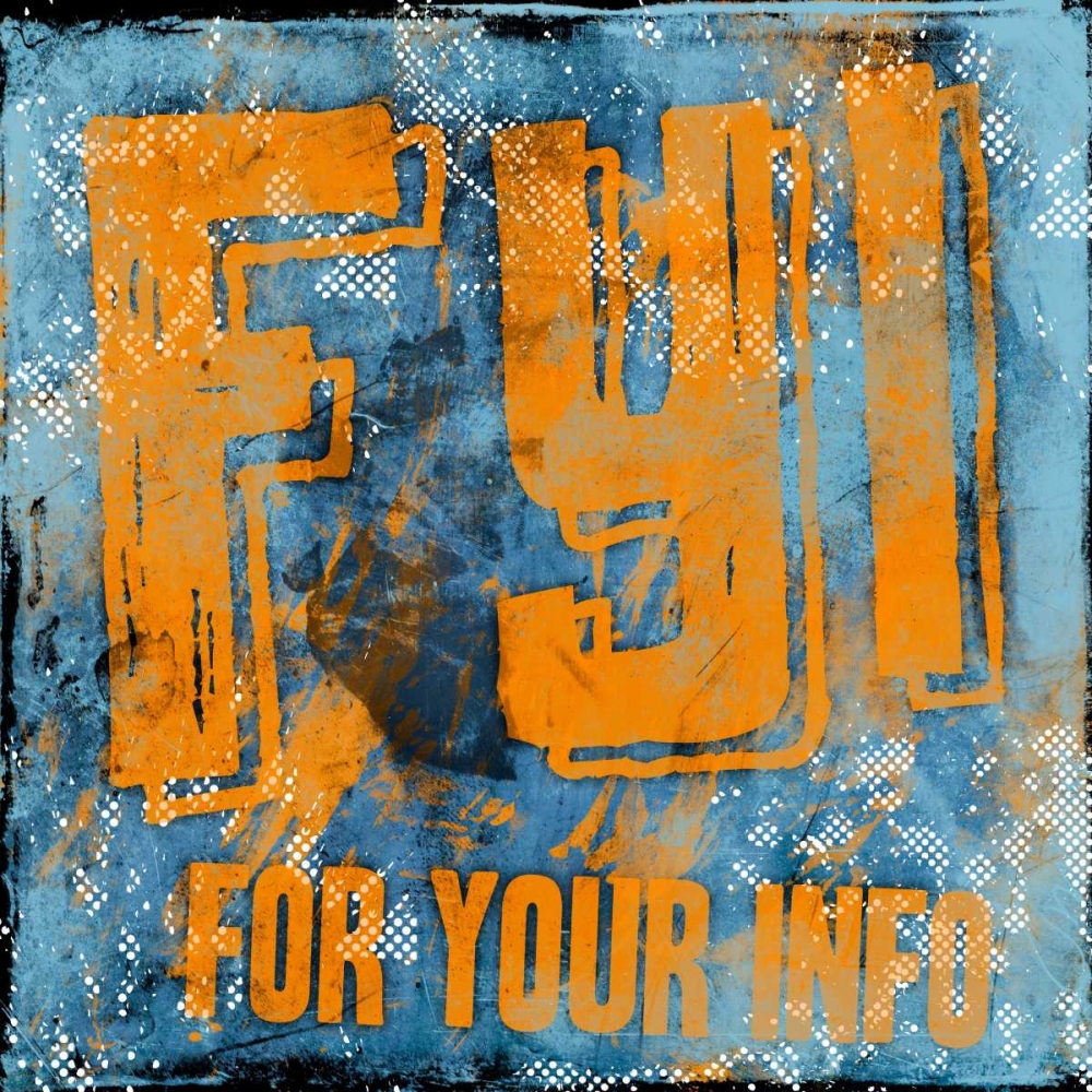 FYI C art print by Enrique Rodriquez Jr. for $57.95 CAD
