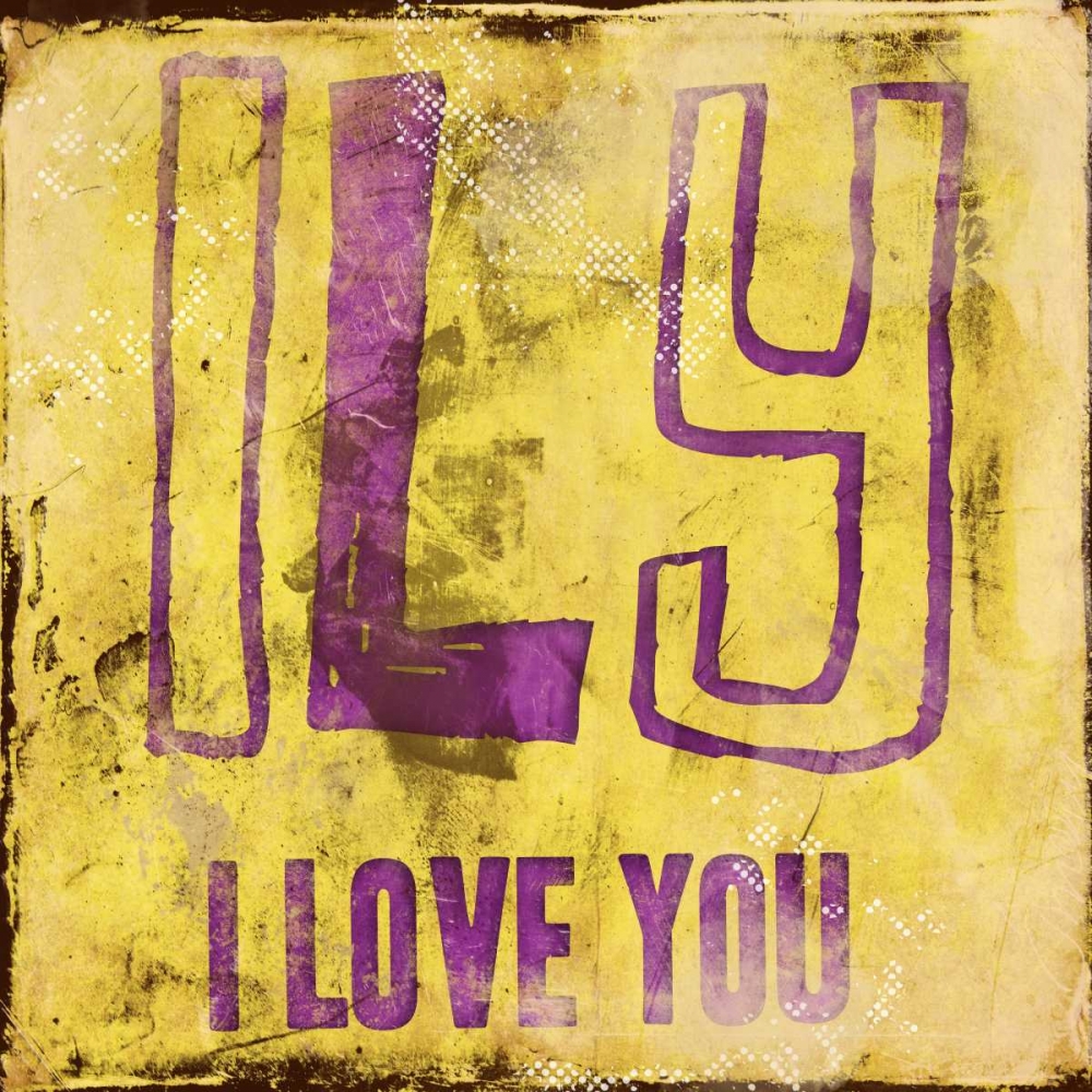 ILY art print by Enrique Rodriquez Jr. for $57.95 CAD