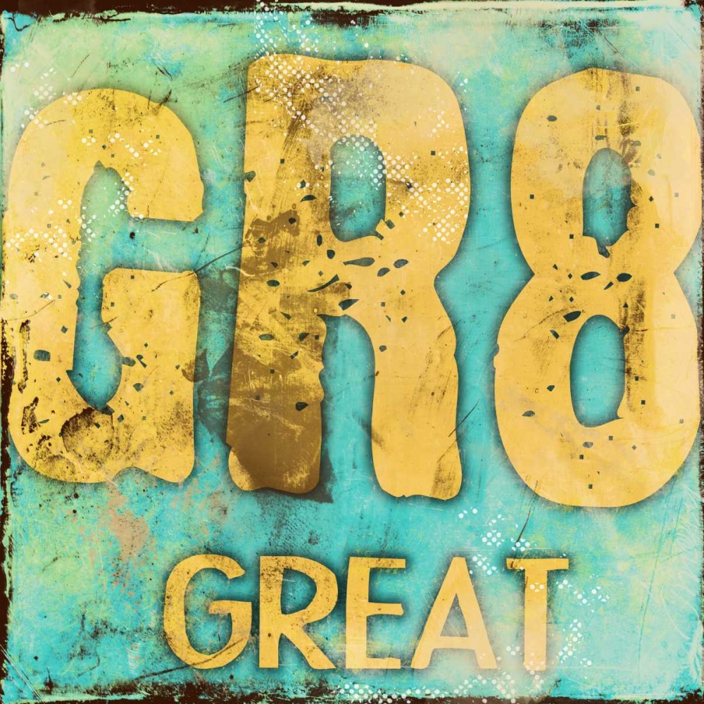 GR8 art print by Enrique Rodriquez Jr. for $57.95 CAD