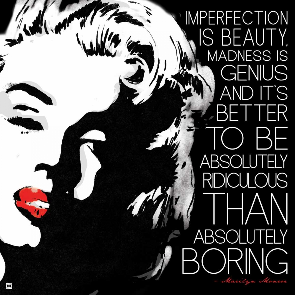 Monroe Worded art print by Enrique Rodriquez Jr. for $57.95 CAD