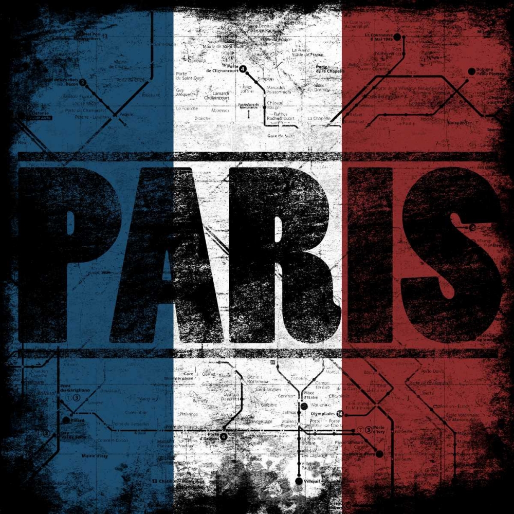 Paris Metro C art print by Enrique Rodriquez Jr. for $57.95 CAD