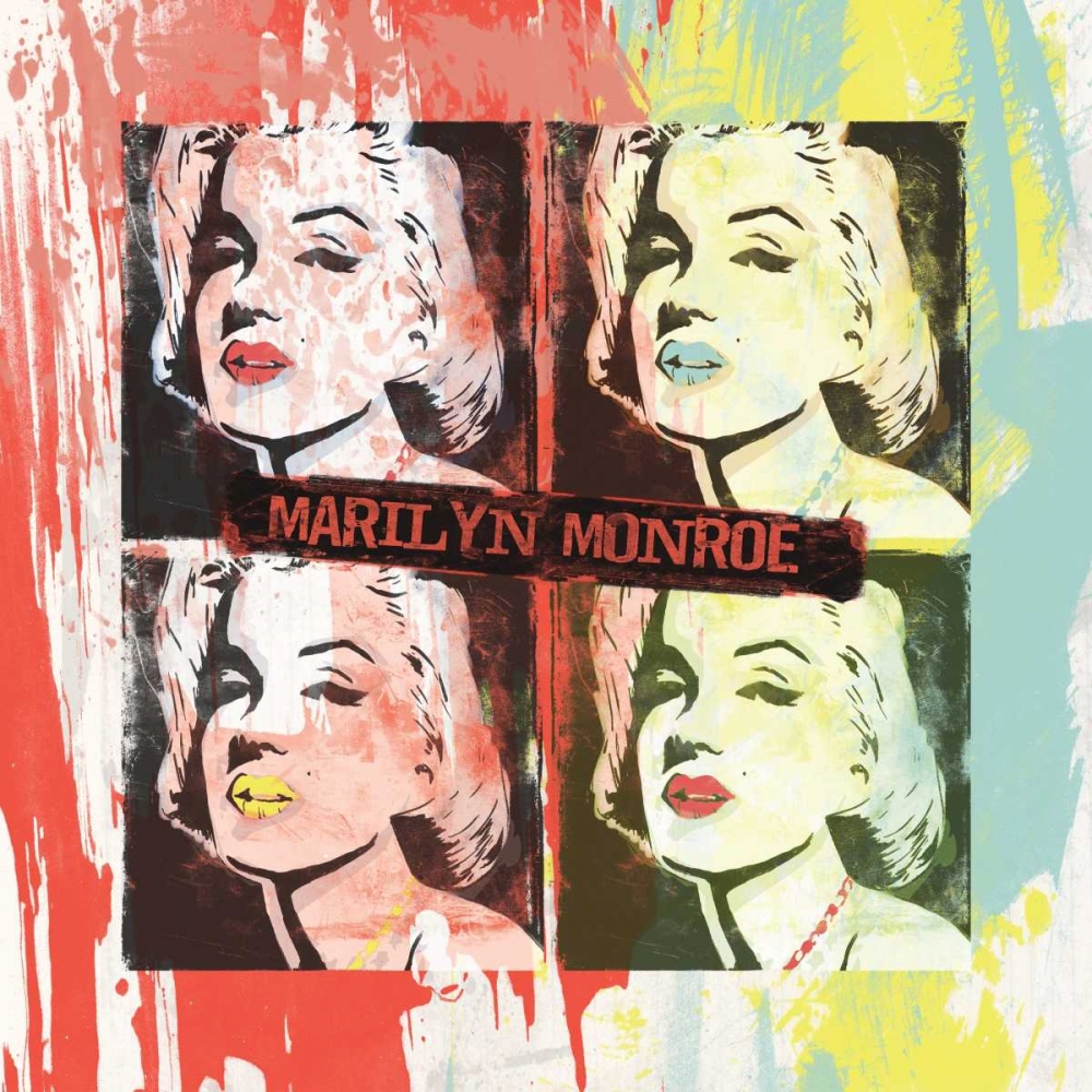 Monroe Painted H art print by Enrique Rodriquez Jr. for $57.95 CAD