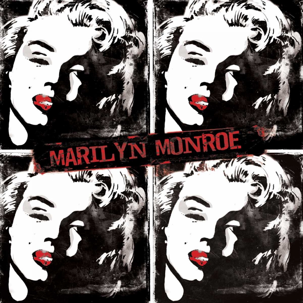 Red Marilyn Watercolor art print by Enrique Rodriquez Jr. for $57.95 CAD