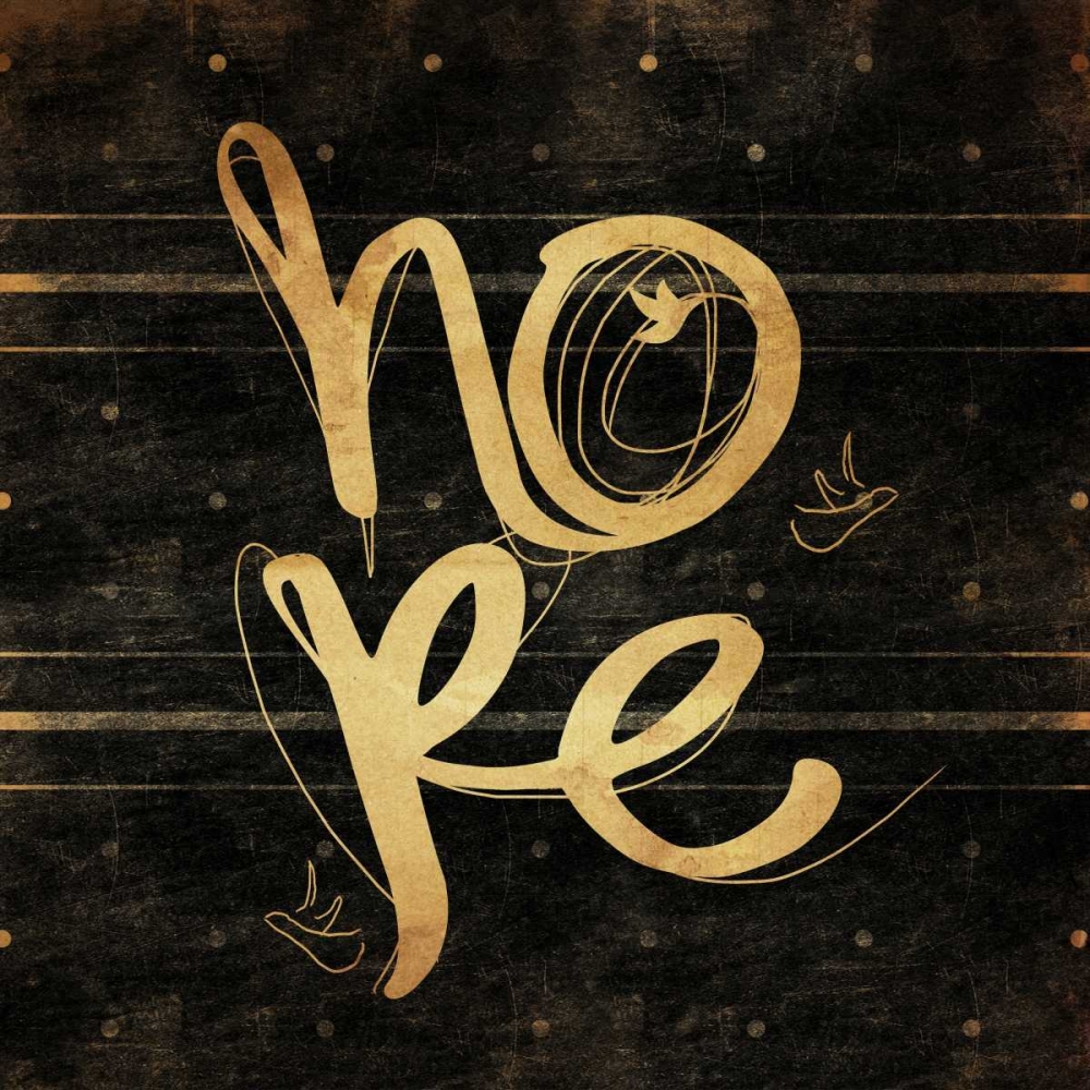 Hope Gold art print by Enrique Rodriquez Jr. for $57.95 CAD