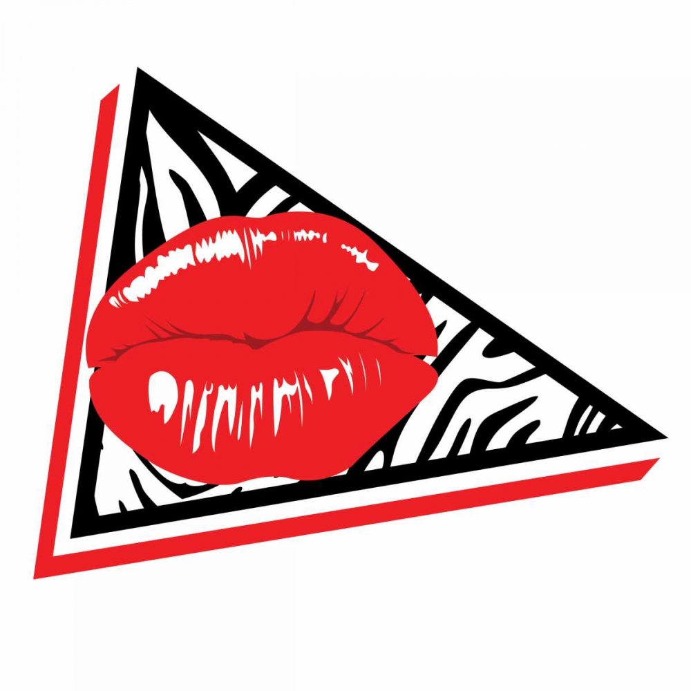 Abstract Lip Mate art print by Enrique Rodriquez Jr. for $57.95 CAD