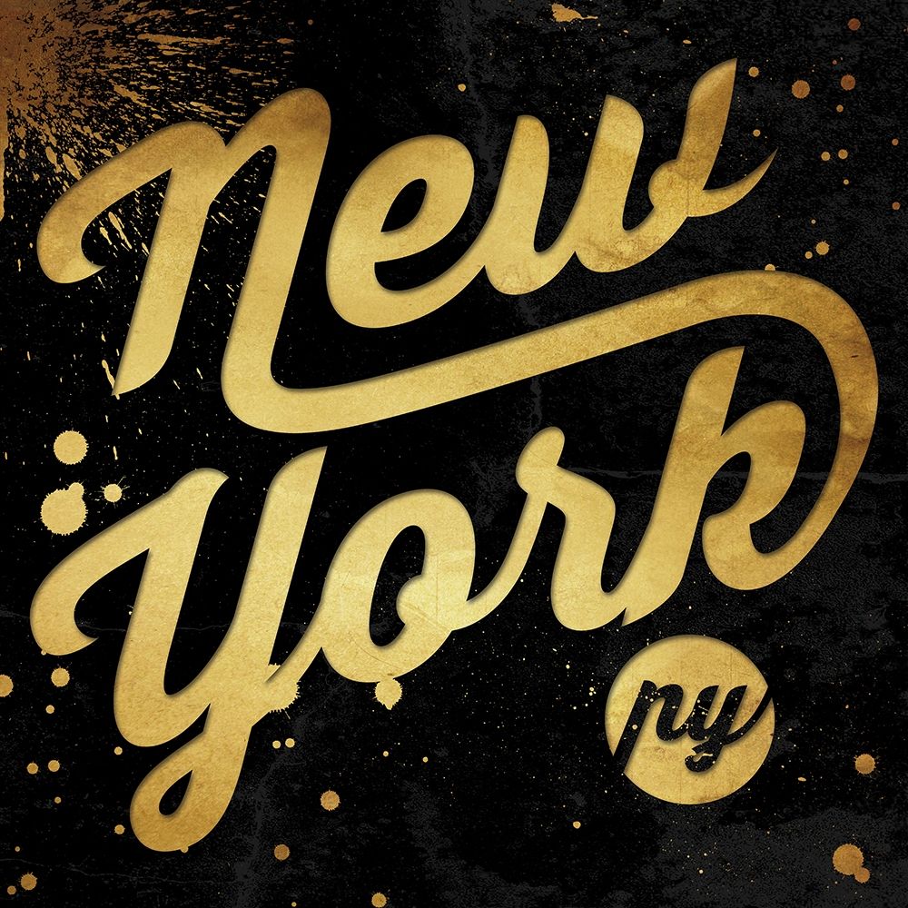 New York Goldish art print by Enrique Rodriquez Jr. for $57.95 CAD