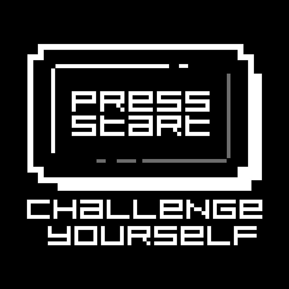 Challenge Yourself Black art print by Enrique Rodriquez Jr. for $57.95 CAD