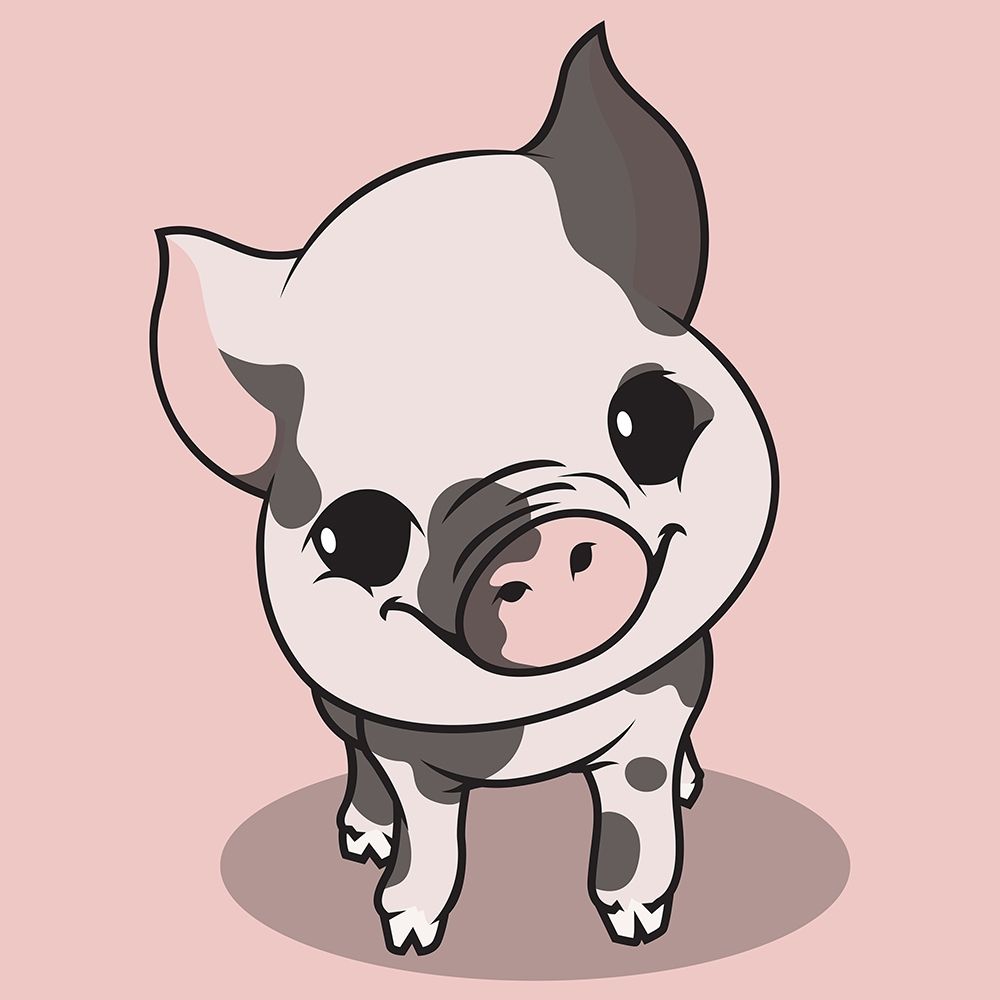 Little Pig art print by Enrique Rodriquez Jr. for $57.95 CAD