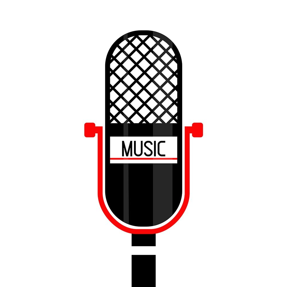 Microphone Music art print by Enrique Rodriquez Jr. for $57.95 CAD