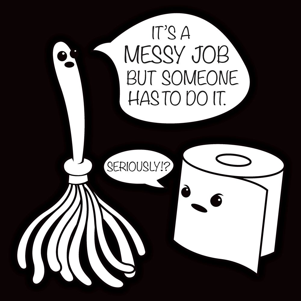 Messy Job art print by Enrique Rodriquez Jr. for $57.95 CAD
