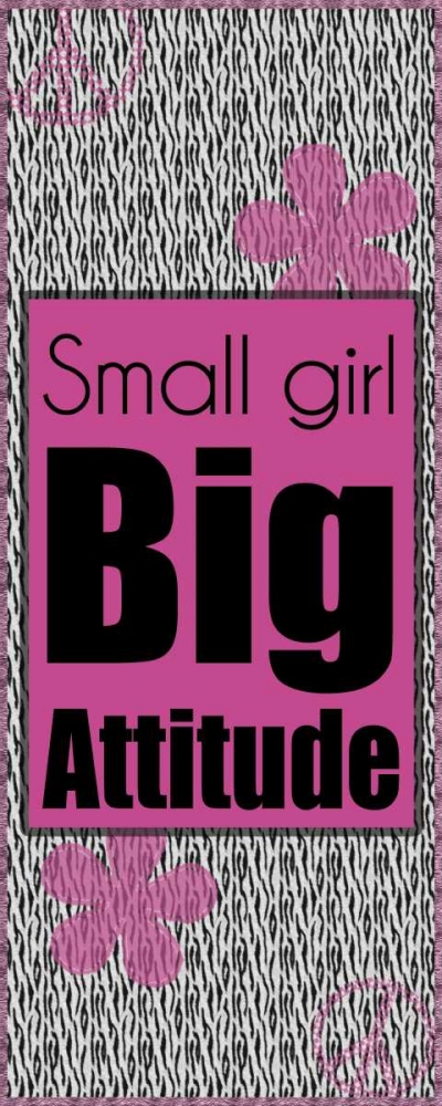 Big Attitude art print by Lauren Gibbons for $57.95 CAD