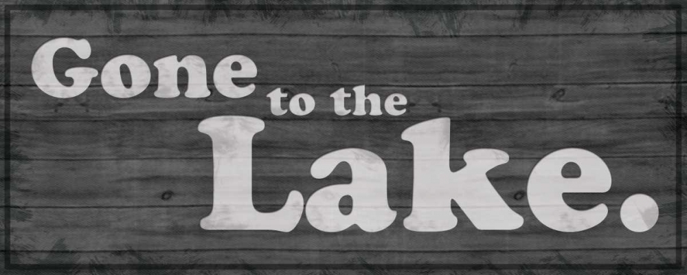 Gone to Lake 1 art print by Lauren Gibbons for $57.95 CAD
