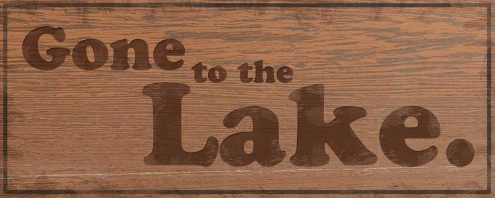 Gone to Lake 2 art print by Lauren Gibbons for $57.95 CAD