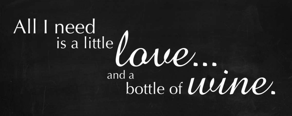Love and Wine art print by Lauren Gibbons for $57.95 CAD