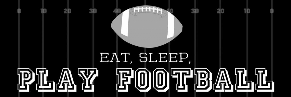 Man Cave Football 2 art print by Lauren Gibbons for $57.95 CAD