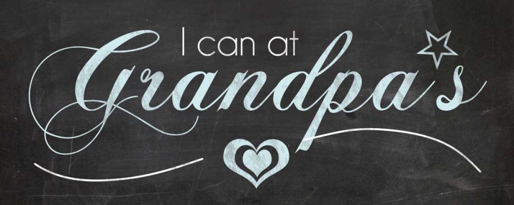 At Grandpa art print by Lauren Gibbons for $57.95 CAD