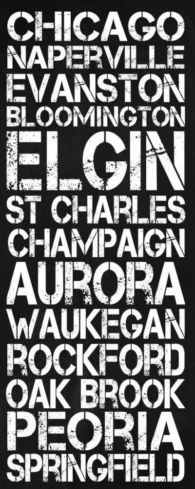 Illinois art print by Lauren Gibbons for $57.95 CAD