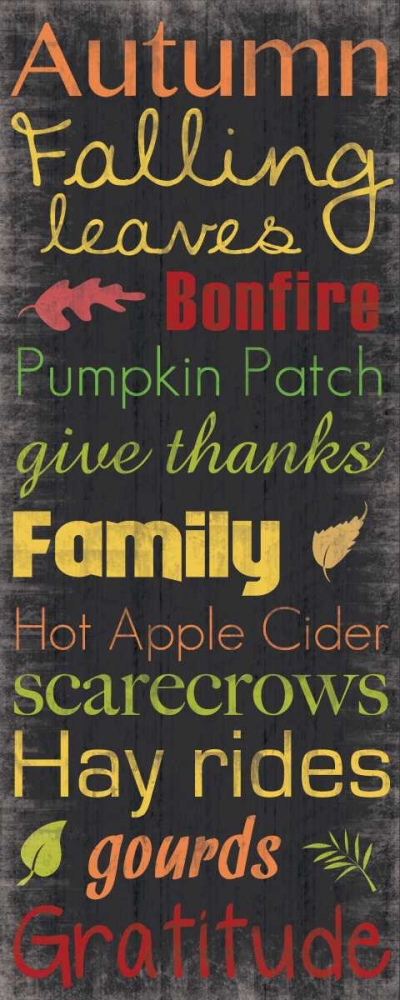 Autumn Falling art print by Lauren Gibbons for $57.95 CAD