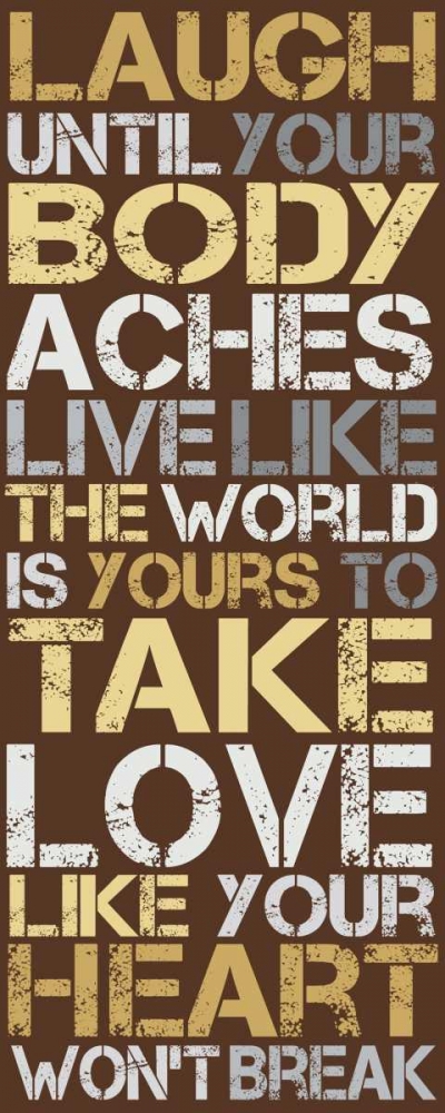 Laugh art print by Lauren Gibbons for $57.95 CAD