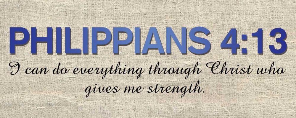 Philippians 4:13 art print by Lauren Gibbons for $57.95 CAD