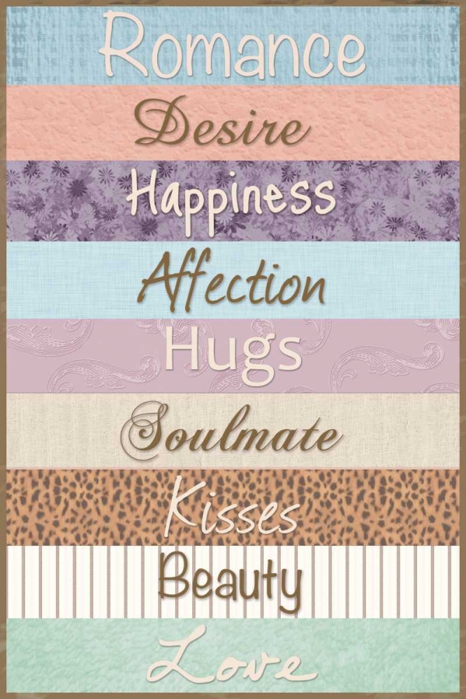 Romance Patterns art print by Lauren Gibbons for $57.95 CAD