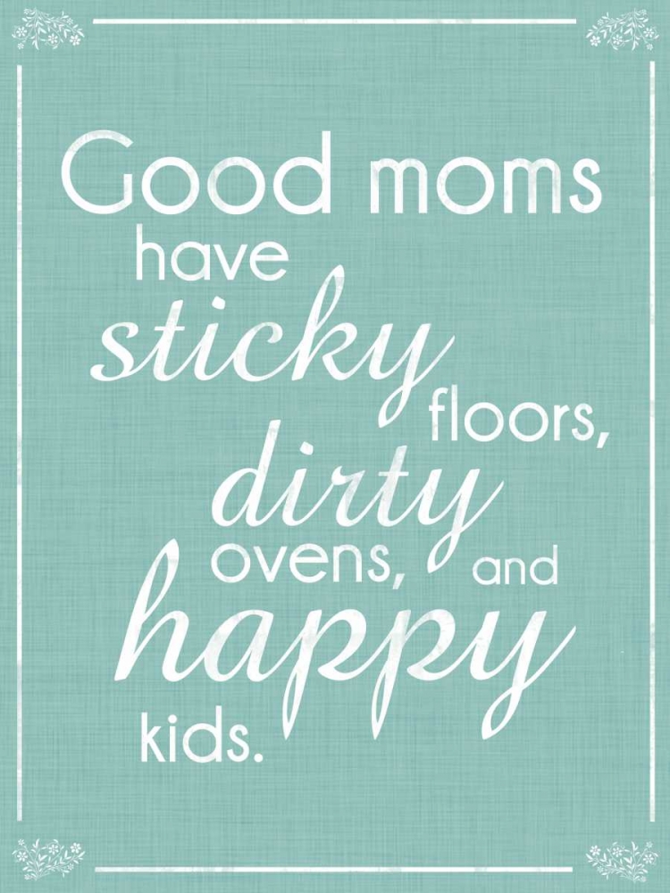 Good Moms Aqua art print by Lauren Gibbons for $57.95 CAD