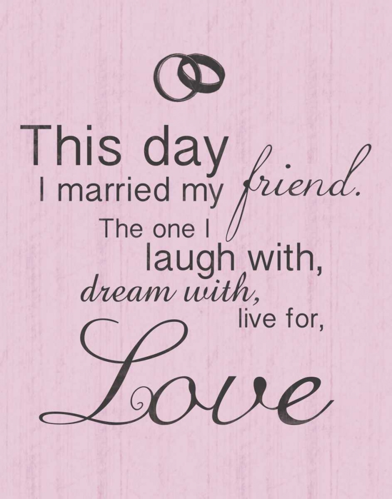 Wedding Pink 2 art print by Lauren Gibbons for $57.95 CAD