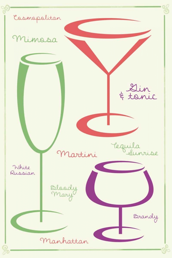 Favorite Drink 2 C art print by Lauren Gibbons for $57.95 CAD