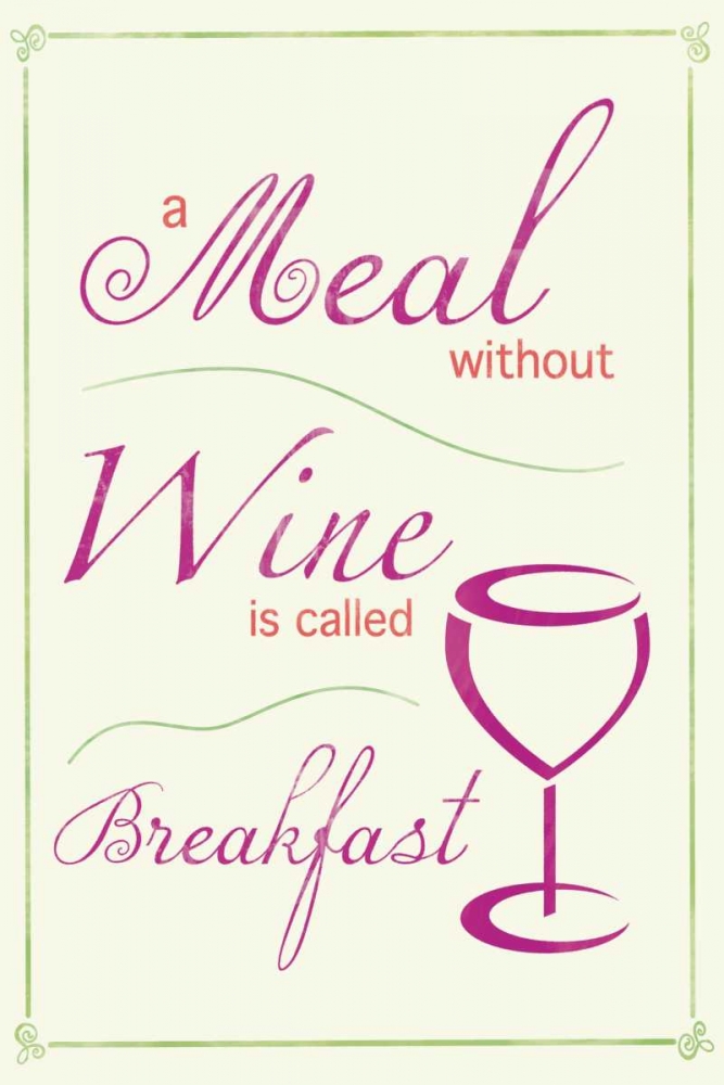 Wine 2 b art print by Lauren Gibbons for $57.95 CAD