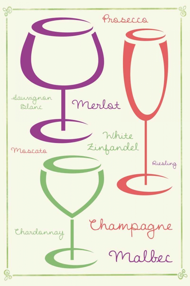 Wine 2 C art print by Lauren Gibbons for $57.95 CAD