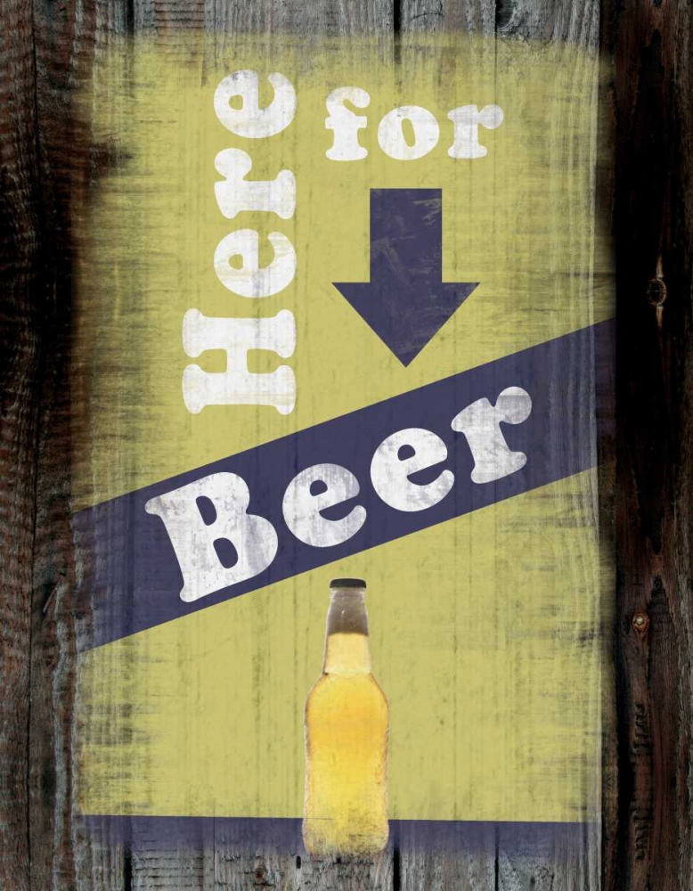 Beer Here art print by Lauren Gibbons for $57.95 CAD