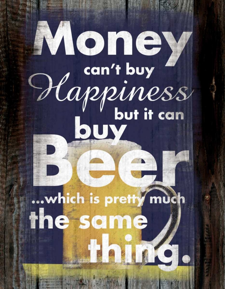 Money Beer art print by Lauren Gibbons for $57.95 CAD