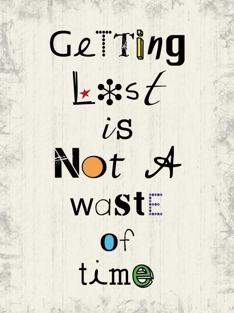 Fun 1 Getting Lost art print by Lauren Gibbons for $57.95 CAD