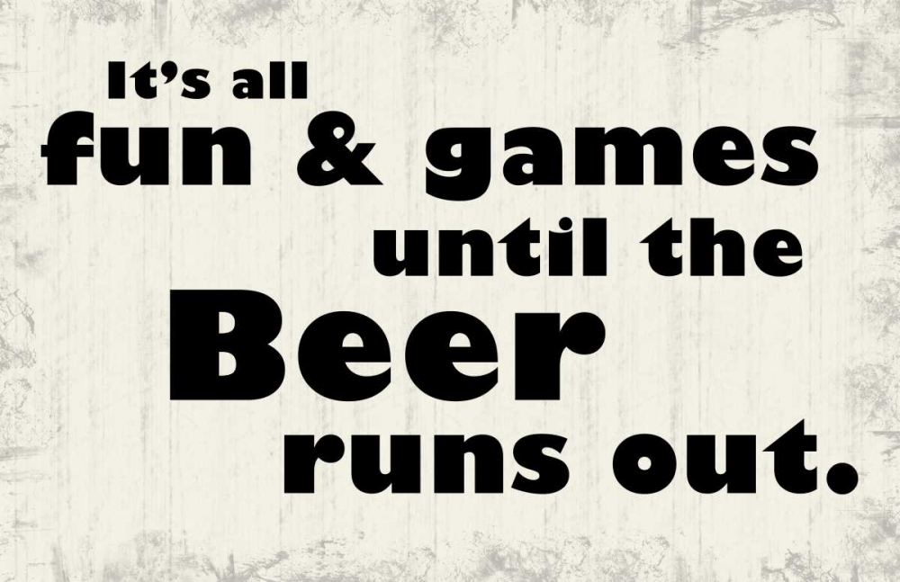 Beer Out art print by Lauren Gibbons for $57.95 CAD