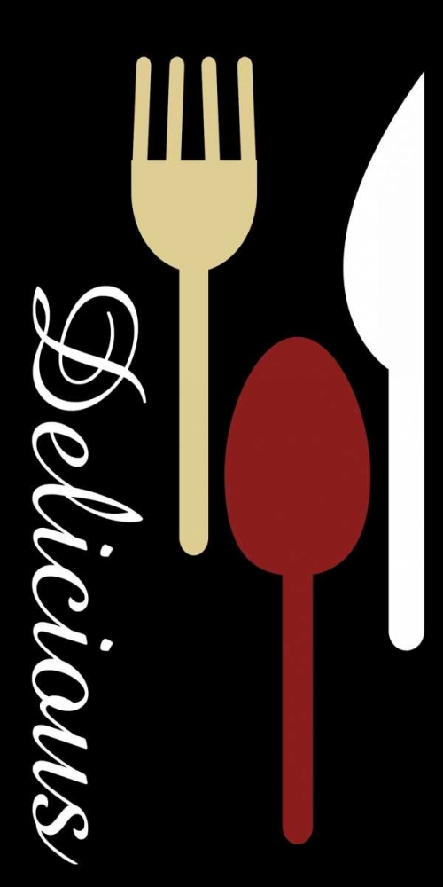 Silverware art print by Lauren Gibbons for $57.95 CAD