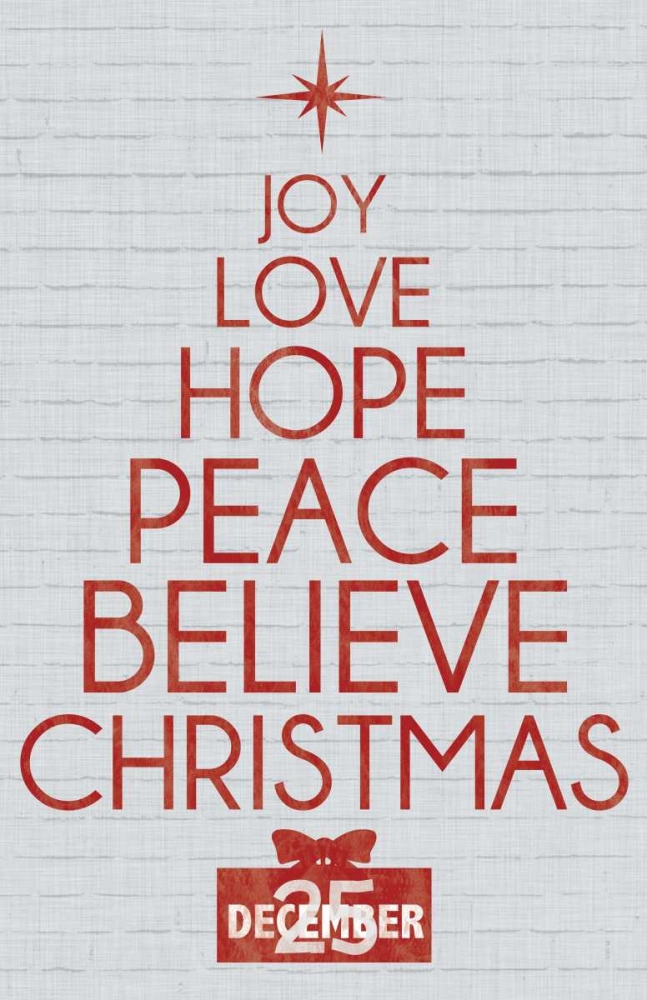 Tree Christmas art print by Lauren Gibbons for $57.95 CAD