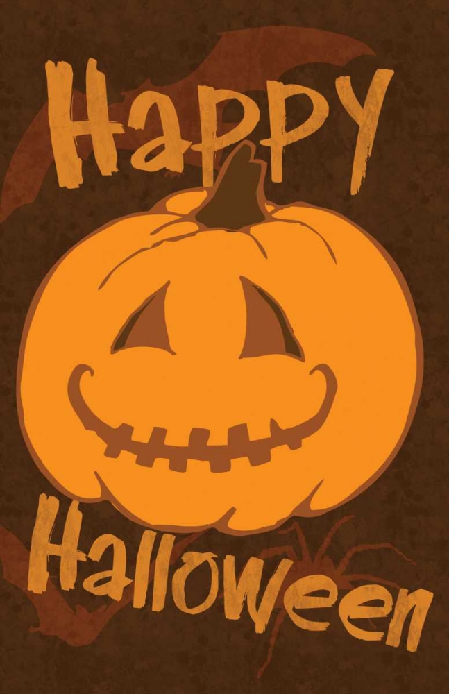 Happy Halloween art print by Lauren Gibbons for $57.95 CAD