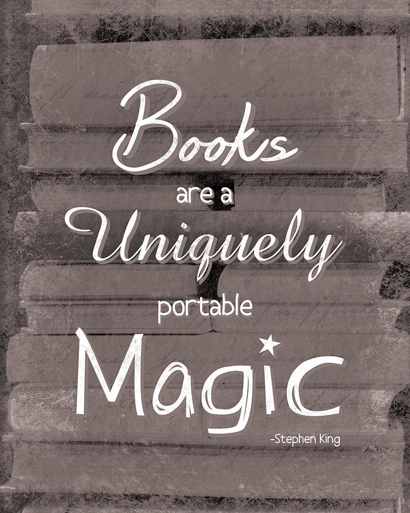 Books Magic BW art print by Lauren Gibbons for $57.95 CAD