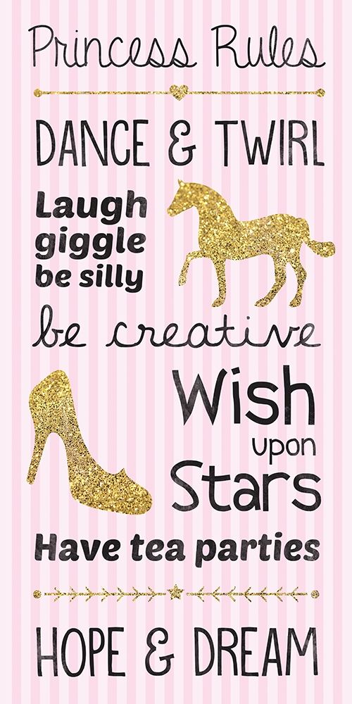 Princess Rules art print by Lauren Gibbons for $57.95 CAD