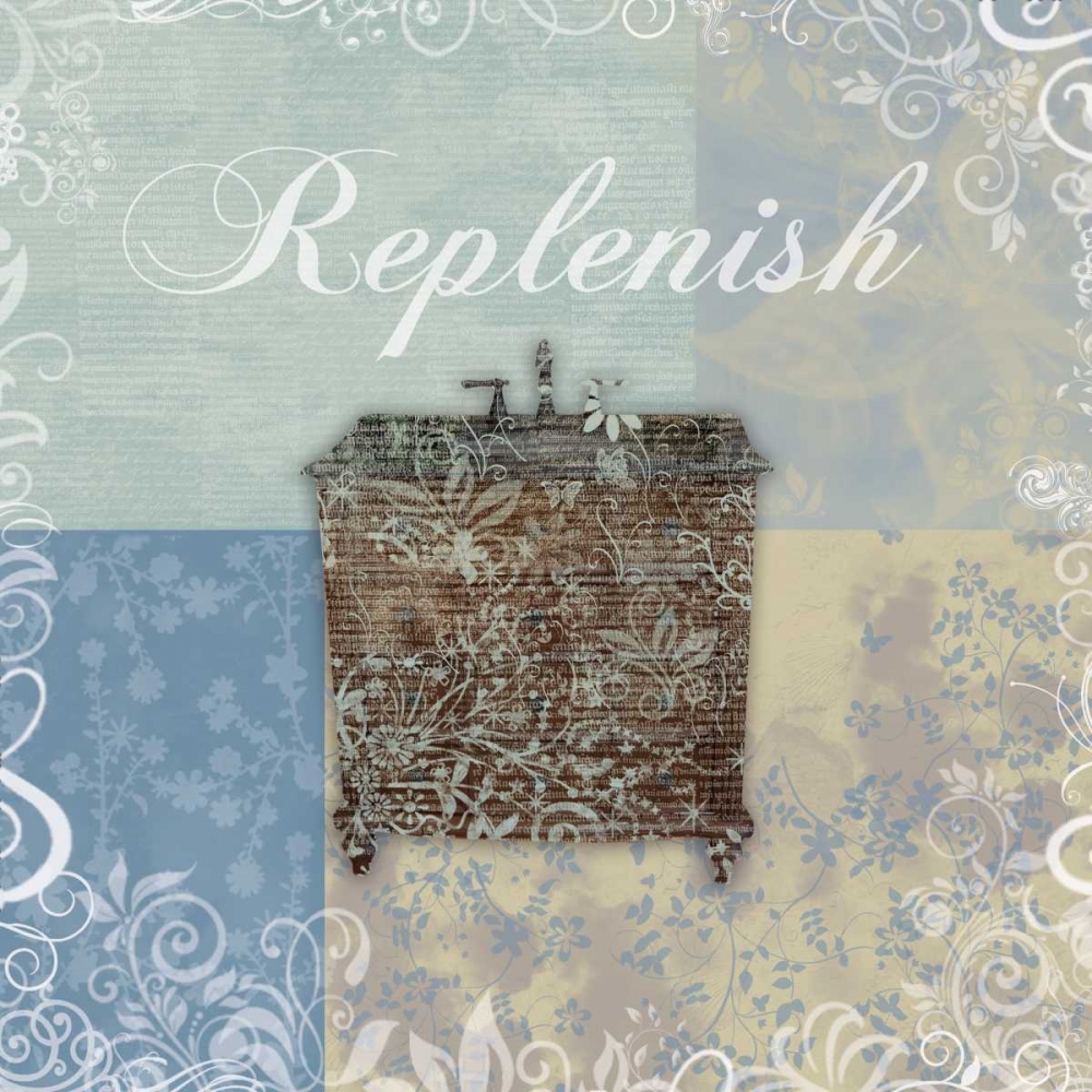 Replenish Bath Tub art print by Lauren Gibbons for $57.95 CAD