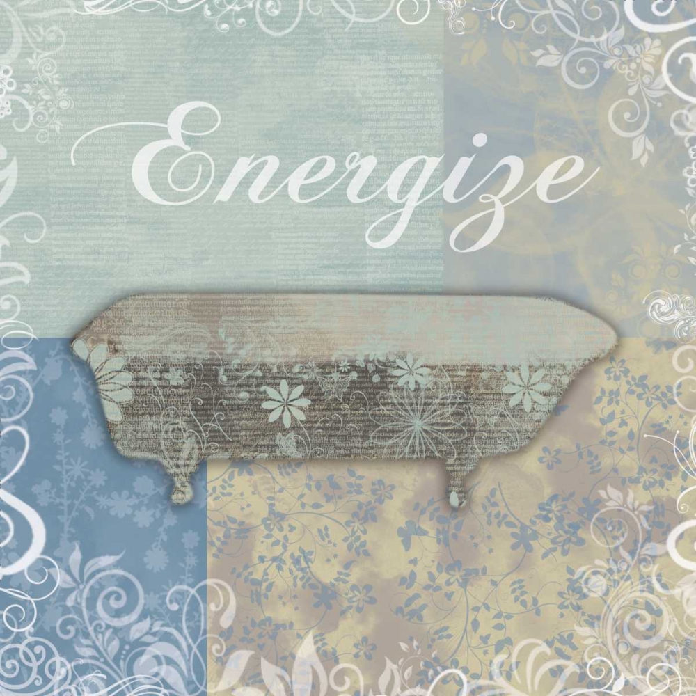 Energize Bath Tub art print by Lauren Gibbons for $57.95 CAD